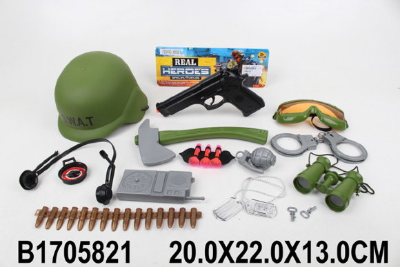 военный набор в пакете (48)