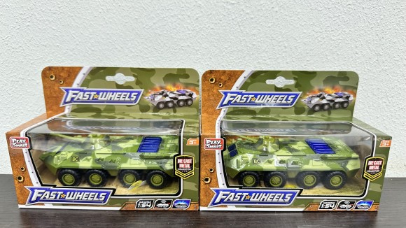 PS Танк "БТР-80" металлический, в коробке. Масштаб:1:54.Размер: 17х8 см