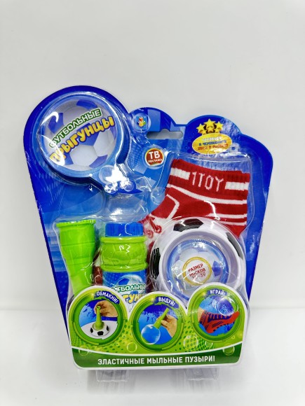 набор мыльных пузырей носок