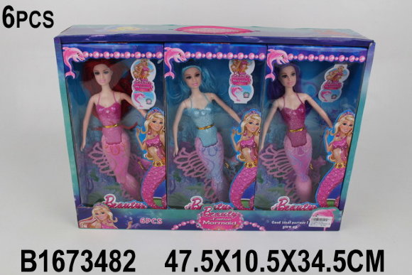 кукла русалка в коробке 6шт в блоке (18)