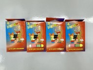 Мелки школьные цветные 4 штуки, 6*10*1 см Мелки школьные цветные 4 штуки, 6*10*1 см