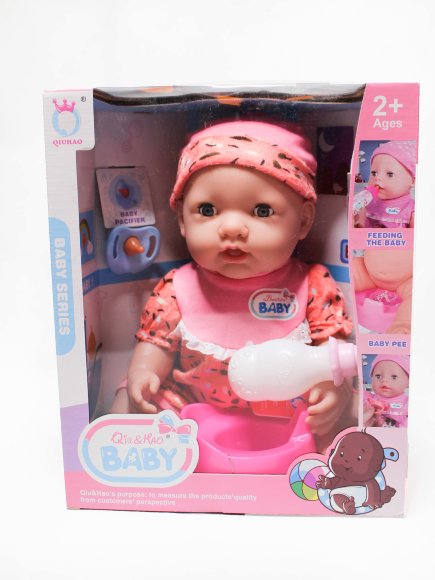 кукла в коробке/горшок бутылочка/(24)