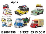 конструктор машинки (4 шт.блок) (36) конструктор машинки (4 шт.блок) (36)