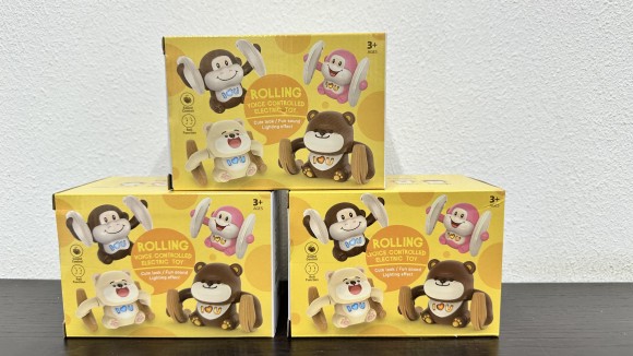 Медвежонок на батарейках. Размер упак: 13,5х10х8,5см