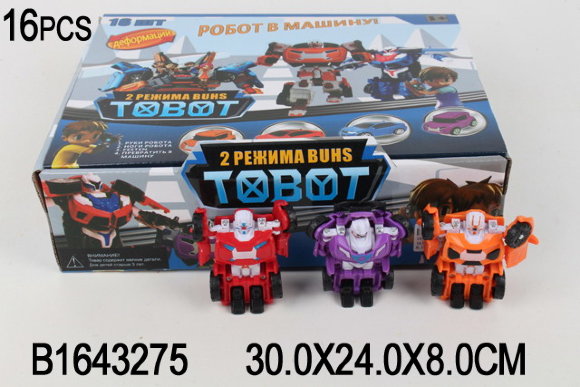 трансформер тобот 16шт в блоке (30)